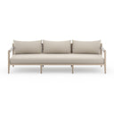 SHERWOOD OUTDOOR SOFA, WASHED BROWN