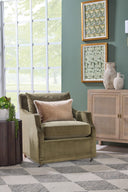 Jade Slipcover Club Chair