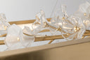 Gold Leaf Jasmine Linear 18" by Corbett Lighting, view 2