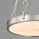 Polished Nickel Kirby Chandelier 20" by Hudson Valley, view 2