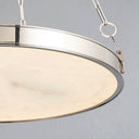 Polished Nickel Kirby Chandelier 30" by Hudson Valley, view 3