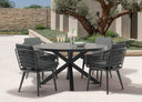 Kassey Round Outdoor Dining Table