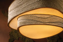 Vintage Gold Leaf Kiso Chandelier 34.5" by Corbett Lighting