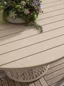 Knit Outdoor 54" Round Dining Table