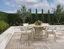 Knit Outdoor 54" Round Dining Table