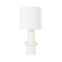 Ceramic Pale Flax Ramapo Table Lamp 15" by Hudson Valley