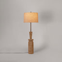 Ceramic Ash Brown Kinloch Floor Lamp 24" by Hudson Valley, view 3