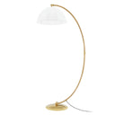 Aged Brass Montague Floor Lamp 34" by Hudson Valley