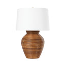 Vintage Gold Leaf Newark Table Lamp 19.5" by Hudson Valley