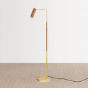 Aged Brass Narragansett Floor Lamp 7.5" by Hudson Valley, view 2