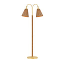 Aged Brass Ruthin Floor Lamp 30.25" by Hudson Valley