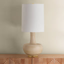 Ceramic Biscotti Reactive Plum Point Table Lamp 12" by Hudson Valley, view 3