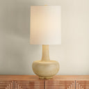 Ceramic Biscotti Reactive Plum Point Table Lamp 12" by Hudson Valley, view 2