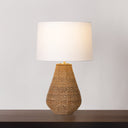 Vintage Gold Leaf Eastbridge Table Lamp 18" by Hudson Valley, view 2