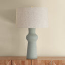 Ceramic Hazy Jade Heathway Table Lamp 19" by Hudson Valley, view 7