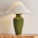 Ceramic Nori Green Grassy Point Table Lamp 22.5" by Hudson Valley, view 3