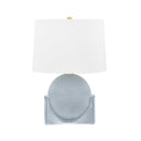 Ceramic Reactive Slate Leeston Table Lamp 16" by Hudson Valley