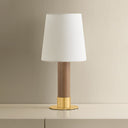 Aged Brass Meadowbrook Rechargeable Table Lamp 7" by Hudson Valley, view 6