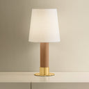 Aged Brass Meadowbrook Rechargeable Table Lamp 7" by Hudson Valley, view 7