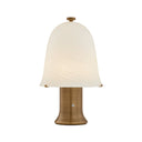 Patina Brass Kipps Rechargeable Table Lamp 8.25" by Hudson Valley