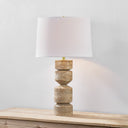 Aged Brass Galeville Table Lamp 16.5" by Hudson Valley, view 2
