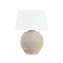 Ceramic Artisan Cream Kitchawan Table Lamp 23" by Hudson Valley