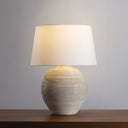 Ceramic Artisan Cream Kitchawan Table Lamp 23" by Hudson Valley, view 2