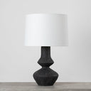 Ceramic Totem Black Ancram Table Lamp 17.5" by Hudson Valley, view 3
