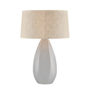 Ceramic Dove White Colwyn Table Lamp 20" by Hudson Valley
