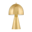 Aged Brass Hopkinton Rechargeable Table Lamp 8.75" by Hudson Valley