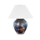 Ceramic Silt Blue Pleasantville Table Lamp 22" by Hudson Valley
