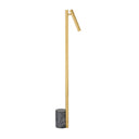 Aged Brass Circleville Floor Lamp 5.5" by Hudson Valley
