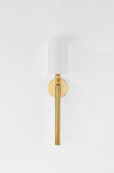 Aged Brass Lakeport Wall Sconce 4.75" by Hudson Valley, view 4