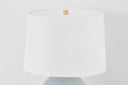 Ceramic Reactive Slate Leeston Table Lamp 16" by Hudson Valley, view 2