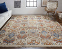 Leylan 0563F Ivory/Multi