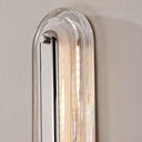 Polished Nickel Litton Wall Sconce 5.75" x 28" by Hudson Valley, view 2