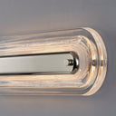 Polished Nickel Litton Wall Sconce 5.75" x 21.25" by Hudson Valley, view 4