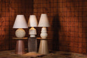 Ceramic Ivory Petal Capers Table Lamp 19" by Hudson Valley, view 8