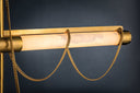 Vintage Brass Lariat Chandelier 48.75" by Corbett Lighting, view 2