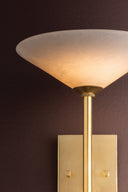 Vintage Brass Lausanne Wall Sconce 10" by Corbett Lighting, view 7