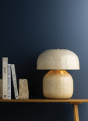Ceramic Inked Crackle Leetown Table Lamp 14" by Hudson Valley, view 2