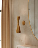Aged Brass Allanton Wall Sconce 5.25" by Hudson Valley, view 3