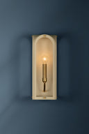 Vintage Gold Leaf Lincroft Wall Sconce 6.5" by Hudson Valley, view 5