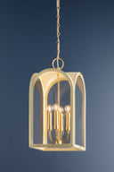 Vintage Gold Leaf Lincroft Lantern 12.75" by Hudson Valley, view 4