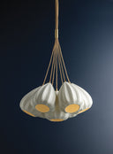 Vintage Gold Leaf Livonia Chandelier 40" by Hudson Valley, view 2