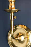 Aged Brass Logan Wall Sconce 6.25" by Hudson Valley, view 4