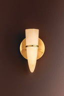 Vintage Brass Lombardy Wall Sconce 6" by Corbett Lighting, view 5