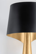 Vintage Gold Leaf Lucia Wall Sconce 9.5" by Corbett Lighting, view 3