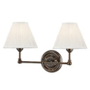Distressed Bronze Classic No.1 Wall Sconce 18.25" by Hudson Valley
