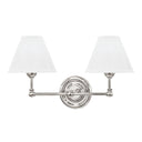 Polished Nickel Classic No.1 Wall Sconce 18.25" by Hudson Valley